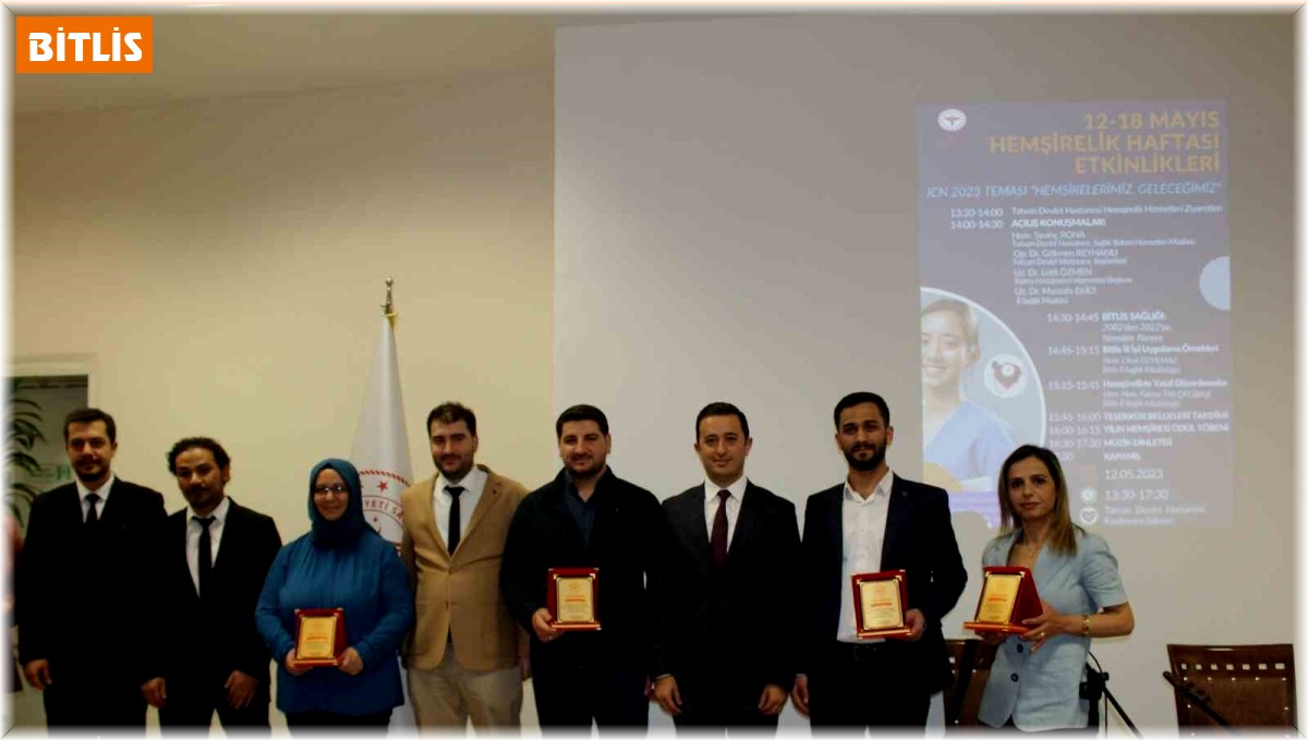 Bitlis'te Hemşirelik Haftası etkinlikleri