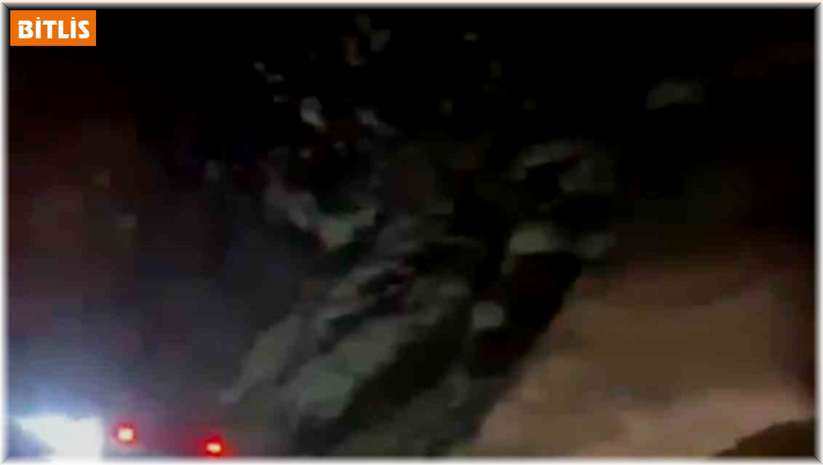 Bitlis'te İl Özel İdaresi ekiplerinin karla mücadelesi devam ediyor