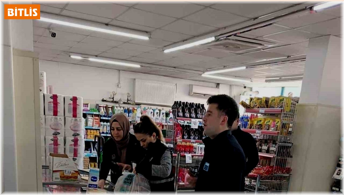 Bitlis'te İl Tarım ve Orman Müdürlüğü ekipleri gıda denetimi yaptı