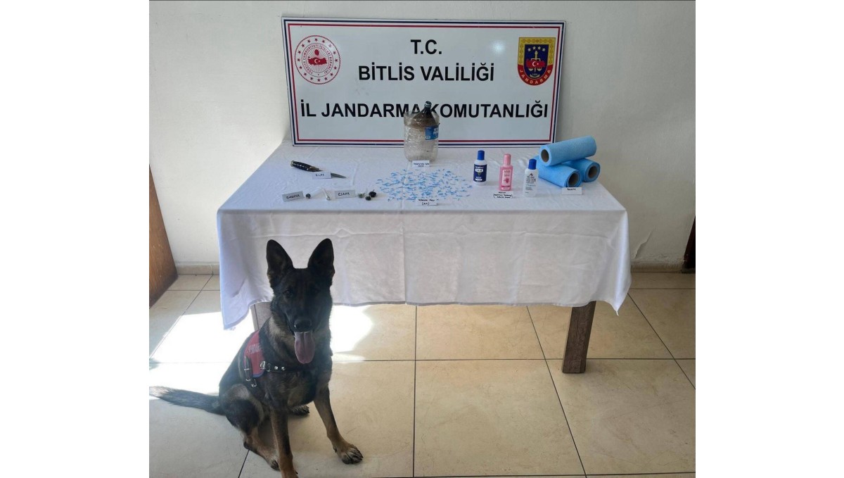Bitlis'te jandarmadan uyuşturucu operasyonu