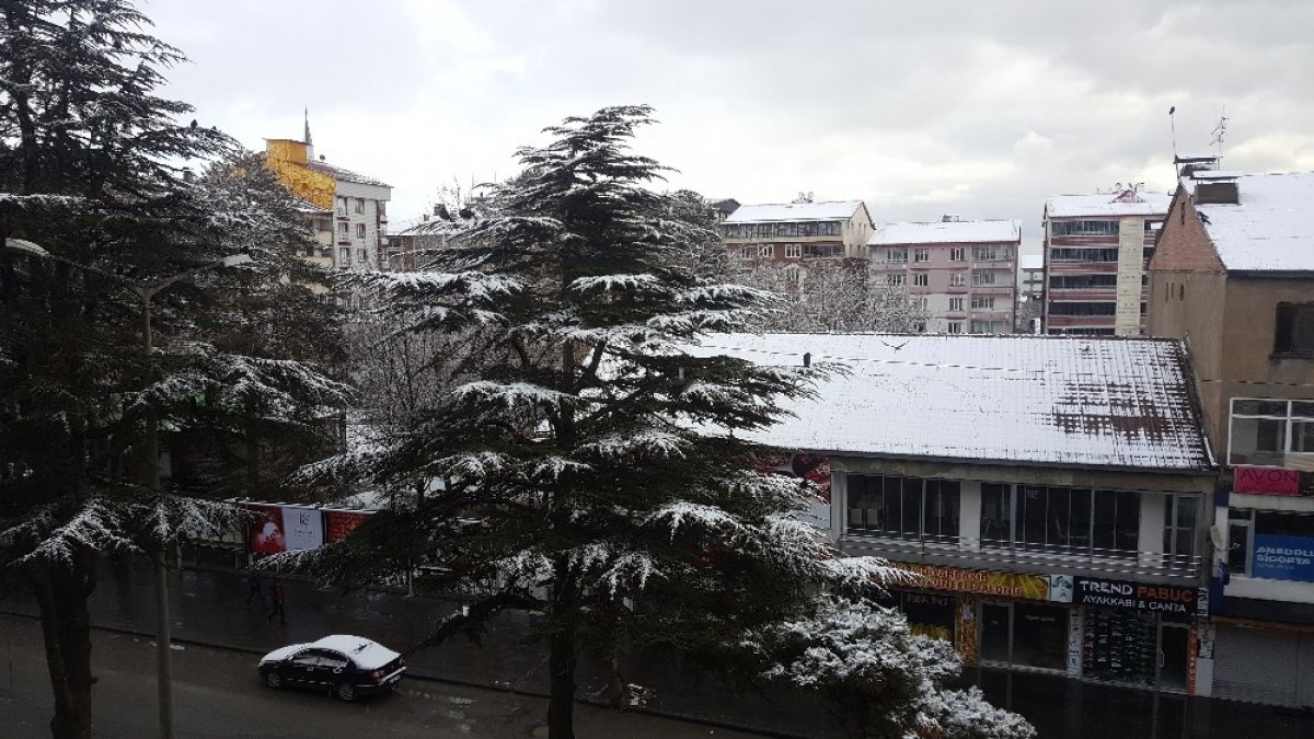 Bitlis'te kar yağışı