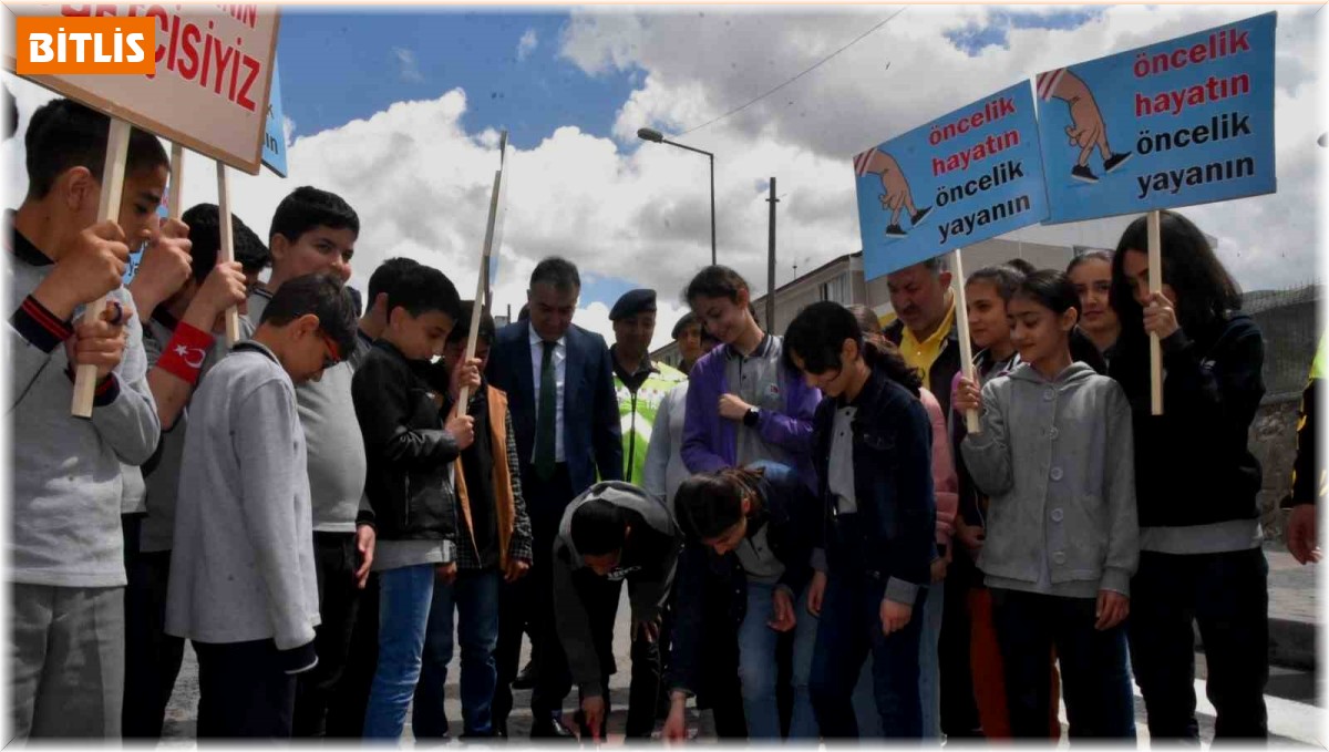 Bitlis'te Karayolu Güvenliği ve Trafik Haftası kutlandı