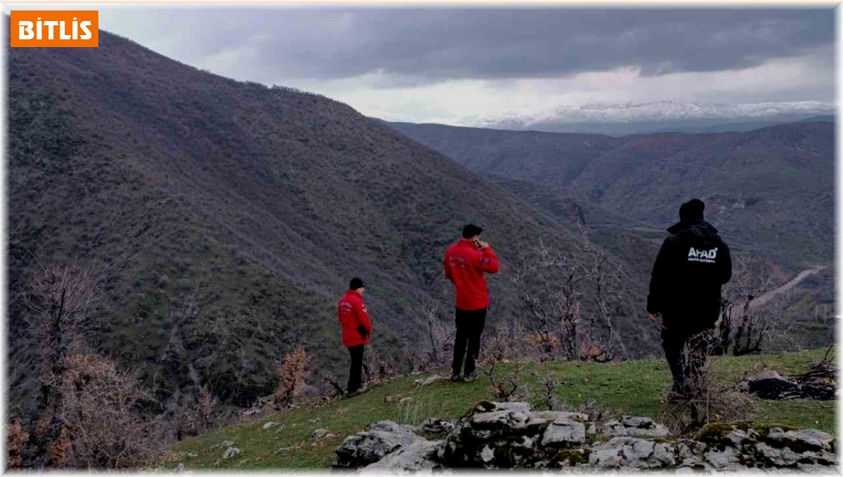 Bitlis'te kayıp yaşlı adam için arama çalışması başlatıldı