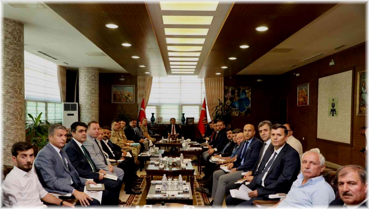 Bitlis'te Malazgirt Zaferi'nin koordinasyon toplantısı yapıldı