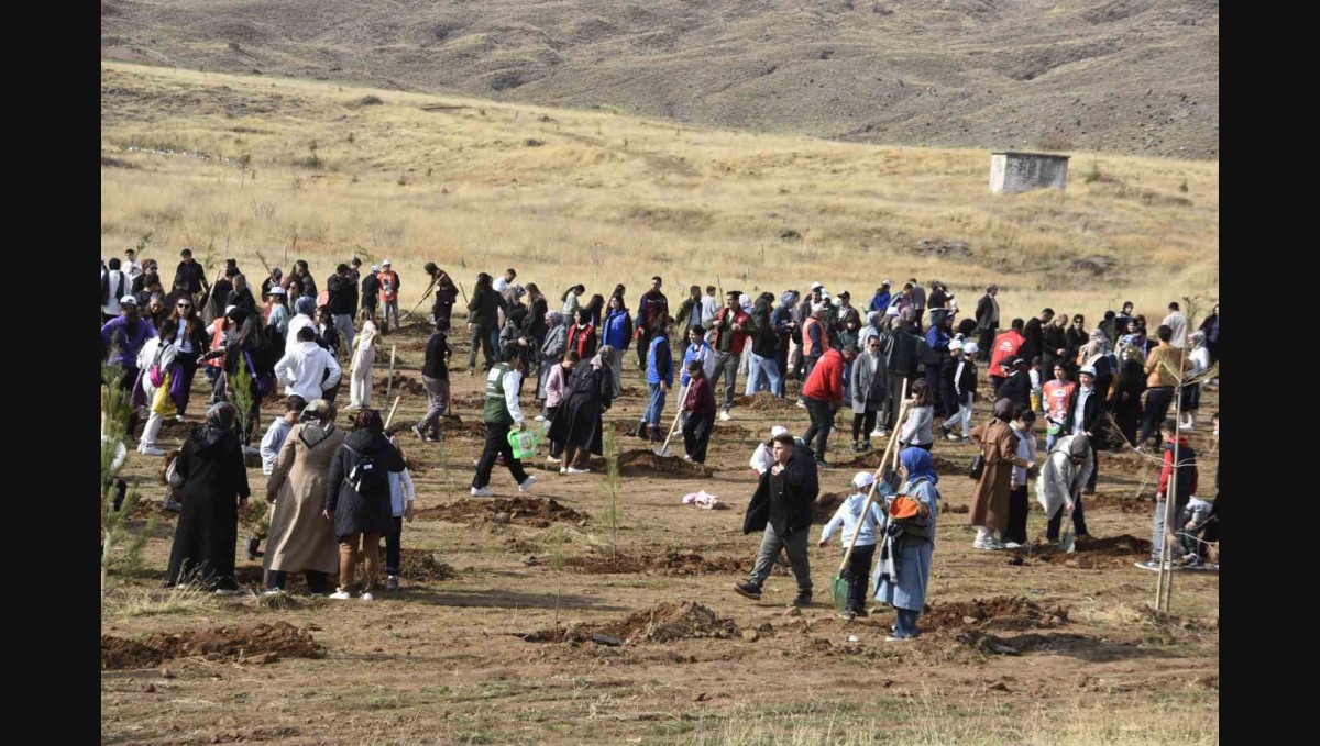 Bitlis'te milli ağaçlandırma seferberliği