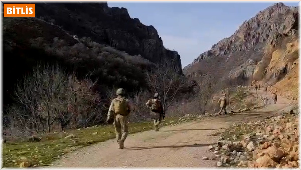 Bitlis'te mühimmat ve yaşam malzemesi ele geçirildi