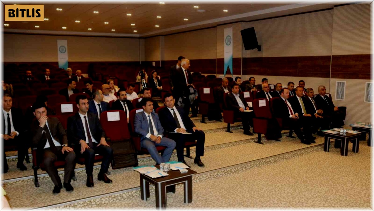 Bitlis'te 'Nemrut Jeopark Çalıştayı' düzenlendi