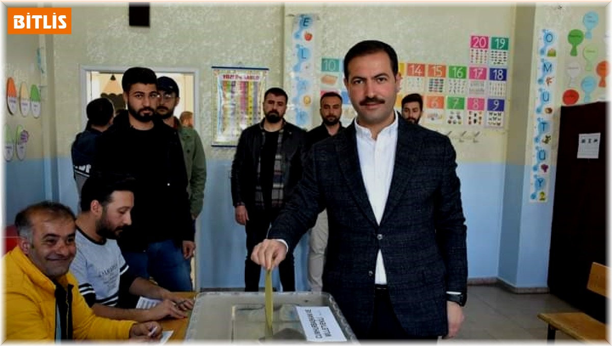 Bitlis'te oy kullanma işlemi sona erdi