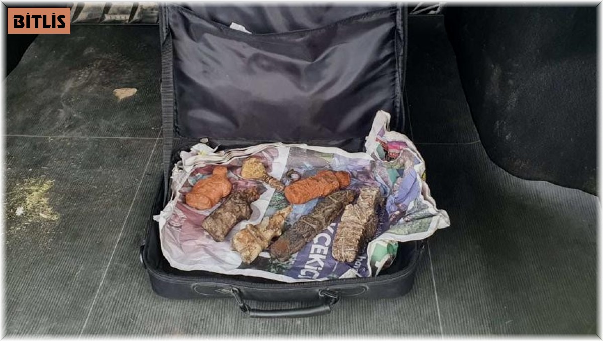 Bitlis'te tarihi eser kaçakçılığı