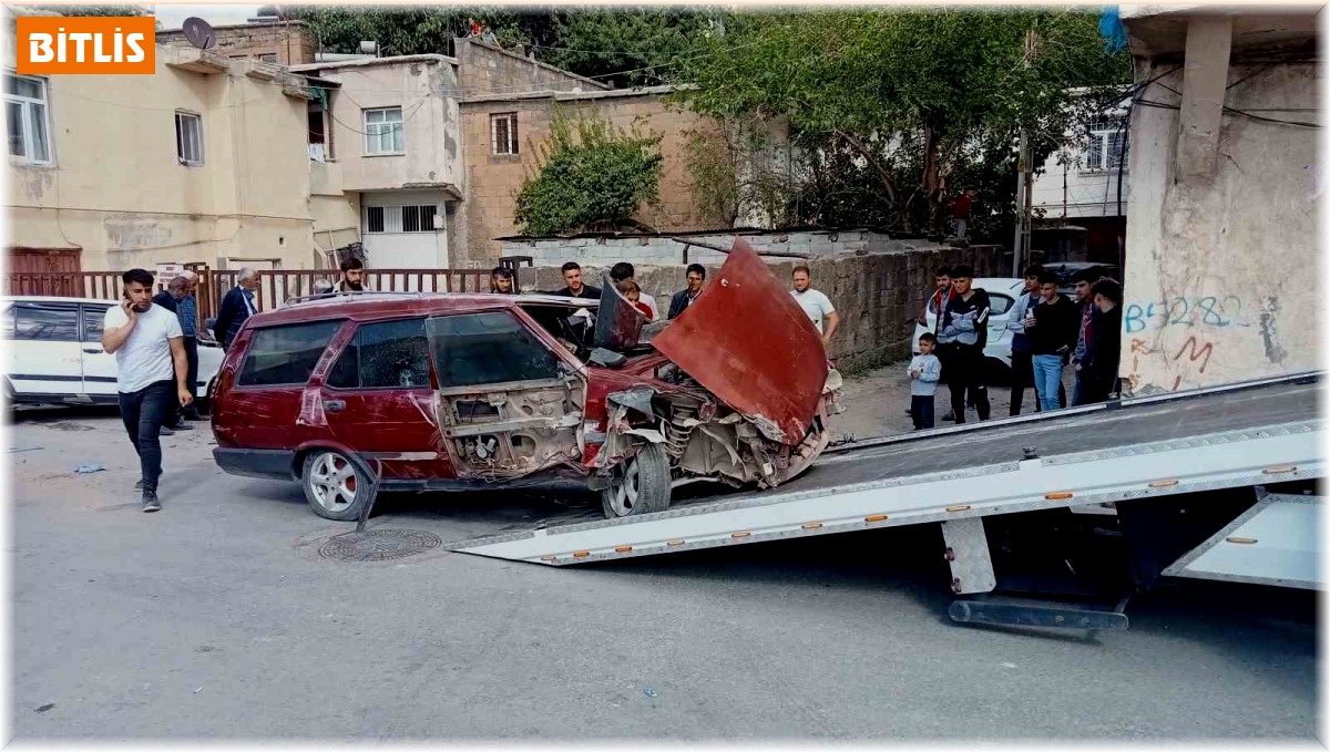 Bitlis'te trafik kazası: 1 yaralı