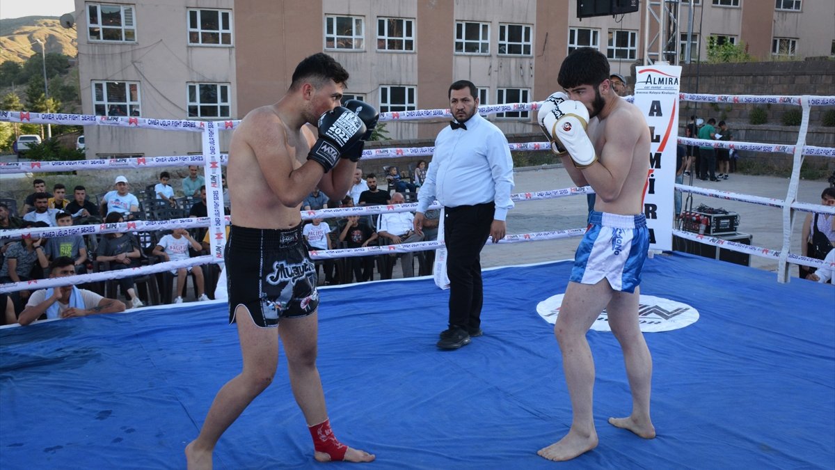 Bitlis'te 'Uluslararası Muay Thai Galası' gerçekleştirildi