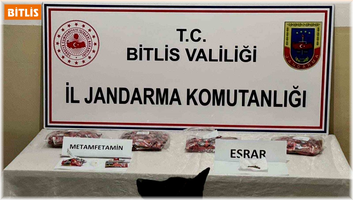 Bitlis'te uyuşturucu operasyonu