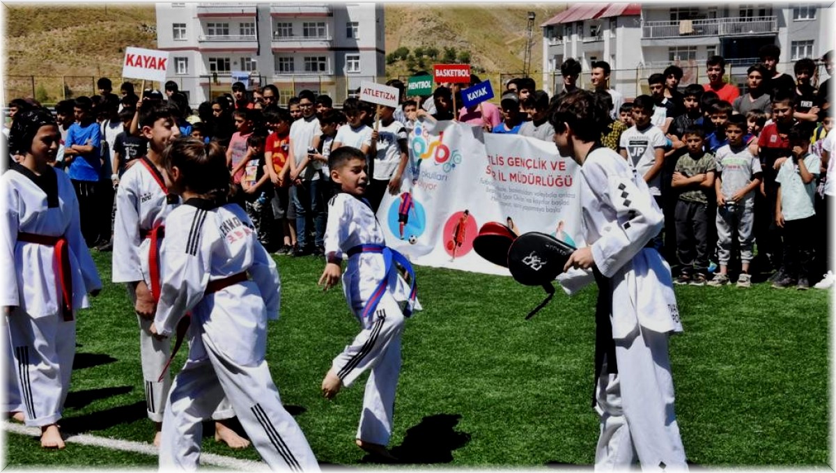Bitlis'te yaz spor okulları açıldı