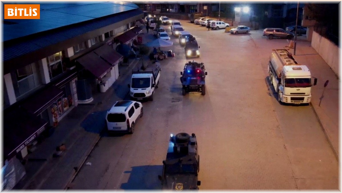 Bitlis'teki uyuşturucu operasyonunda 5 kişi tutuklandı