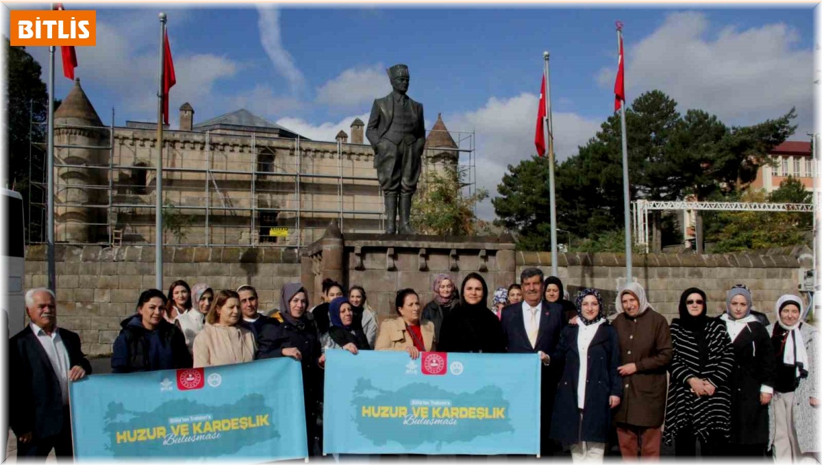 Bitlis'ten Trabzon'a "Huzur ve Kardeşlik Buluşması" projesi