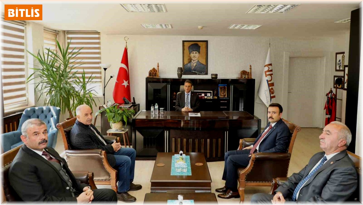Bitlis Valisi Erol Karaömeroğlu, Ahlat'a çeşitli ziyaret ve incelemelerde bulundu