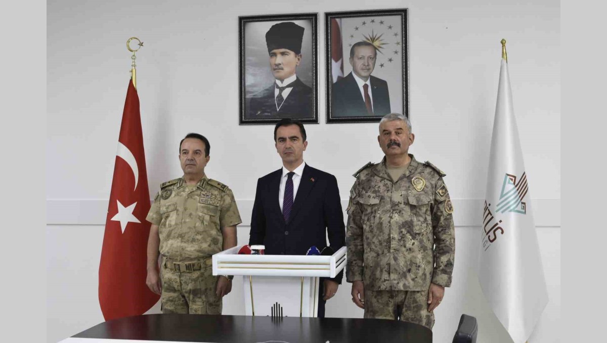 Bitlis Valisi Karakaya, 3 aylık asayiş olaylarını değerlendirdi