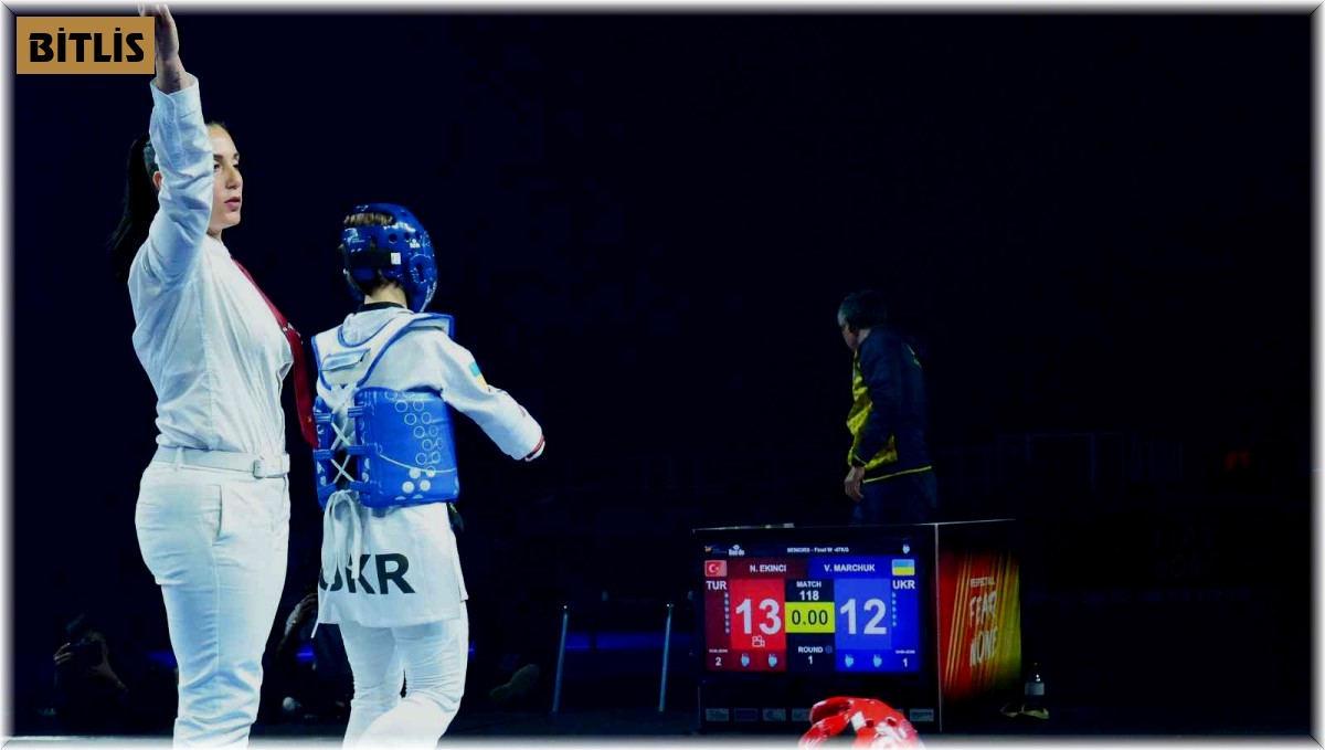 Bitlisli sporcu Türkiye'nin gururu oldu