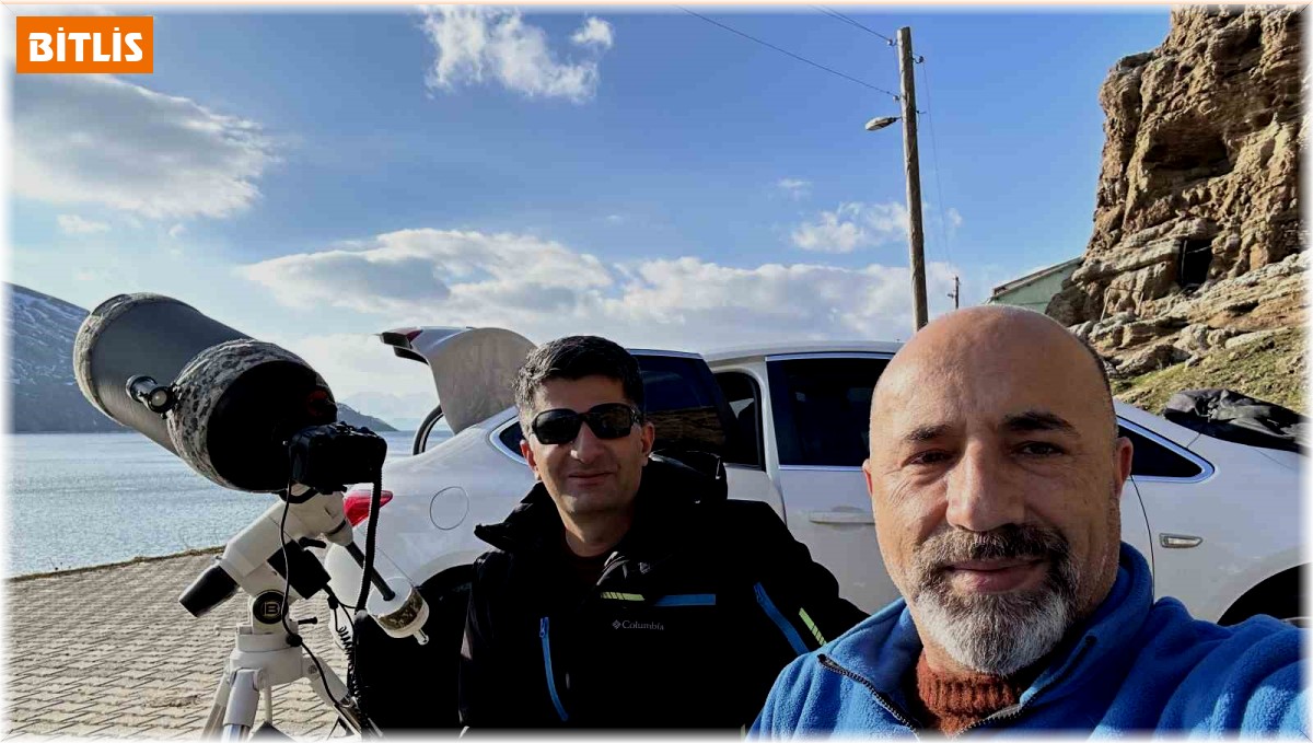 Bitlisli uzay meraklıları güneşteki patlamaları bekliyor