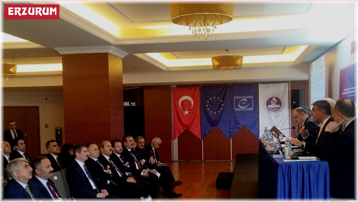 Bölge adli yargı mensupları Erzurum'da buluştu