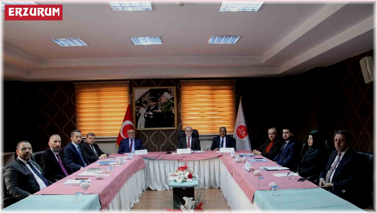 Bölge İl Müftüleri Erzurum'da toplandı
