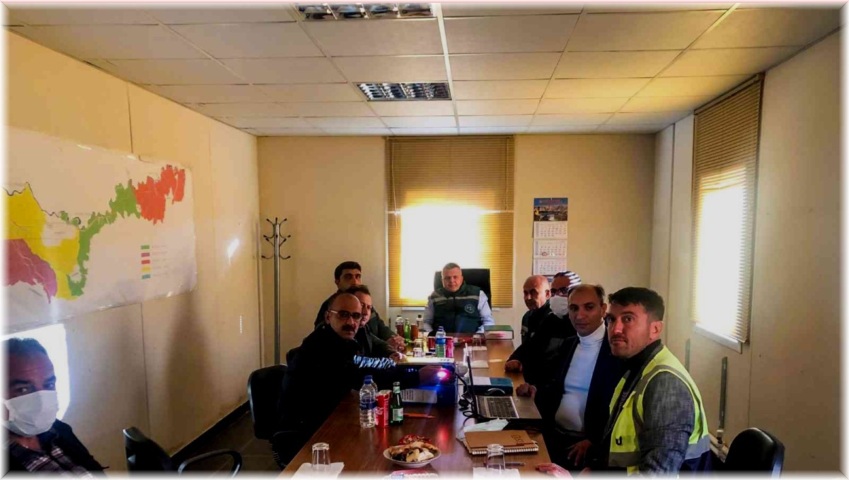 Bölge Müdürü Yavuz; Ortabahçe sulama sahasında incelemede bulundu