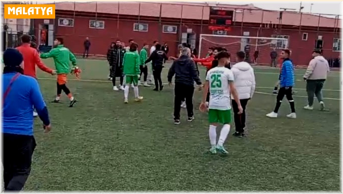 Bölgesel Amatör Lig'de olaylı maç: 3 yaralı