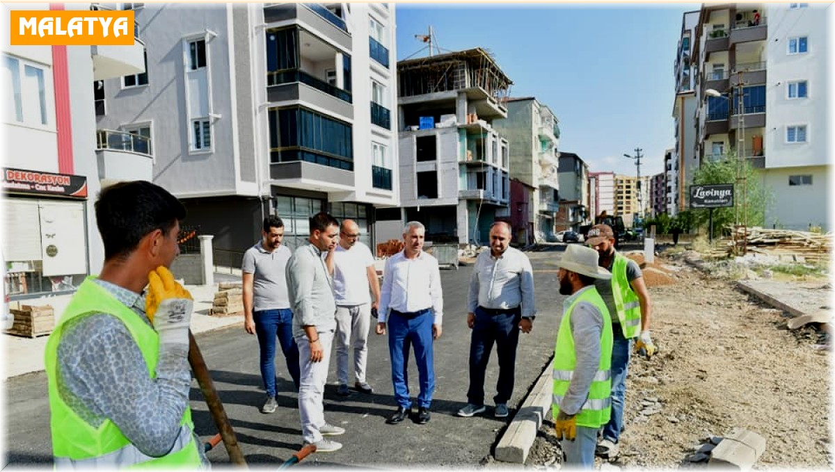 Bostanbaşı Mahallesinde çalışmalar hızlandı