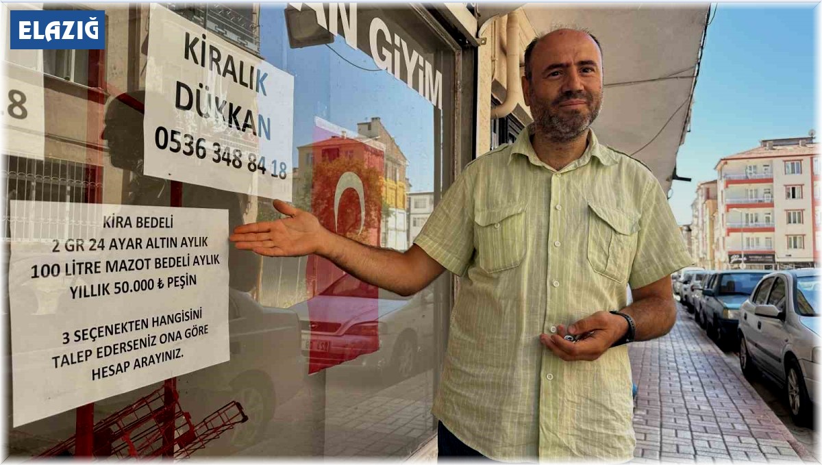 Böyle 'kiralık' ilanı görülmedi: Kirayı 400 ekmekten 100 litre mazota çekti