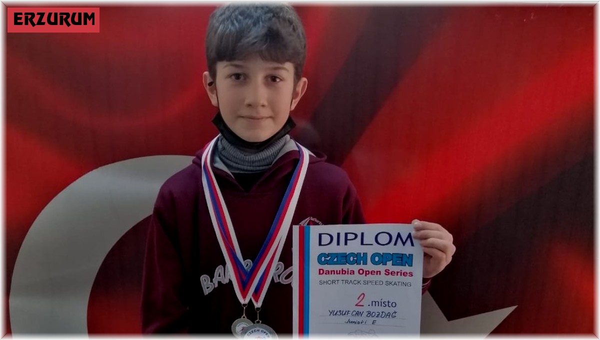 Bozdağ Short Track'ta gümüş madalya kazandı