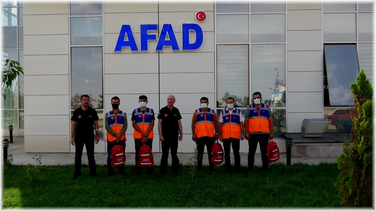 Bozkurt'taki sel felaketinde görev alan AFAD gönüllülerine teşekkür belgesi