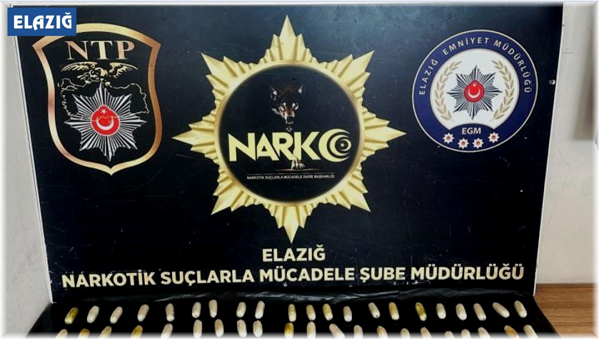 Bu kadarına pes: Uyuşturucu maddeyi midesinde saklamış