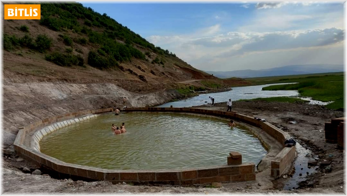 Budaklı Kaplıcası eski haline getirildi
