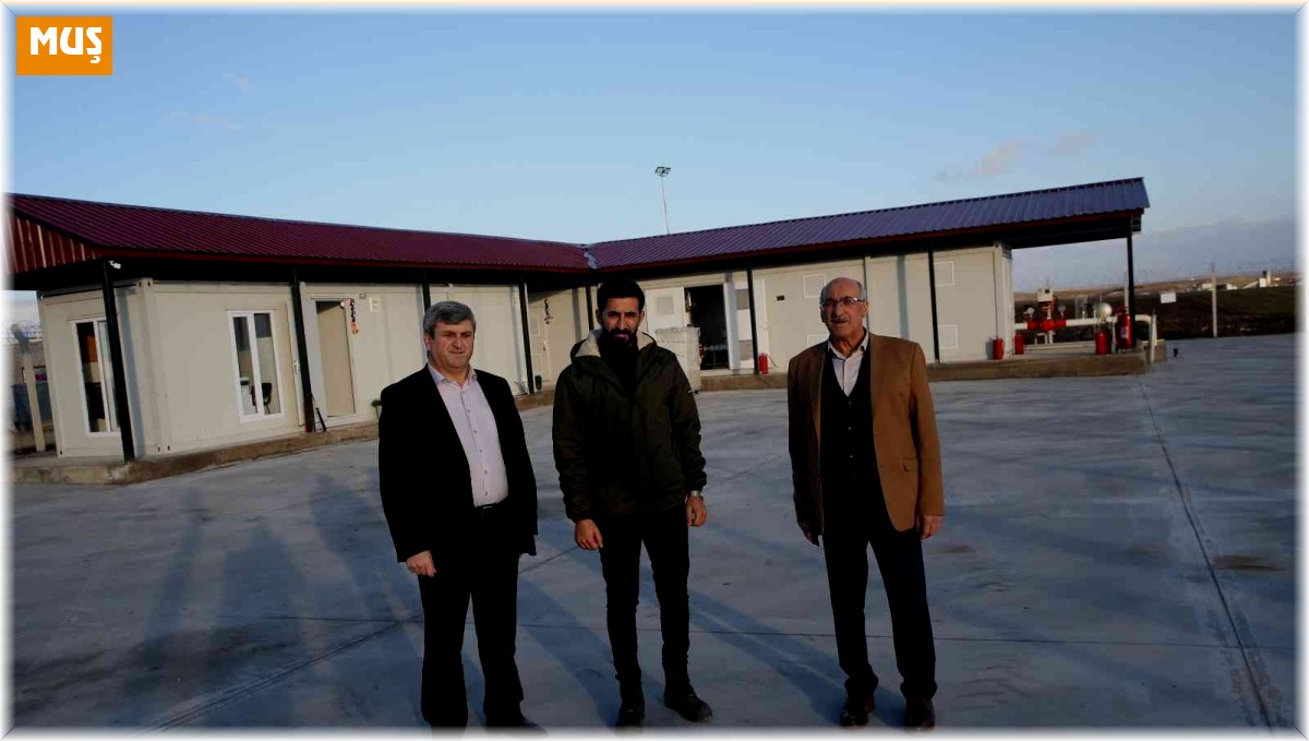 Bulanık ilçesi doğalgaza kavuştu