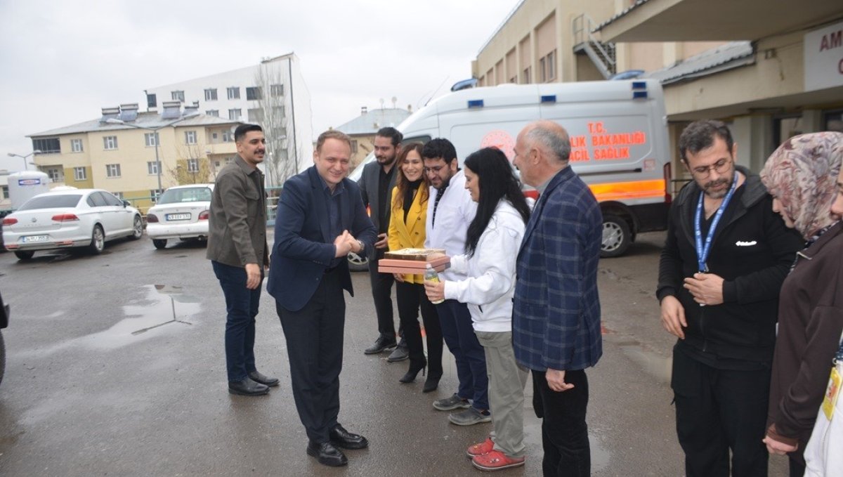 Bulanık Kaymakamı Koşansu'dan bayram ziyaretleri