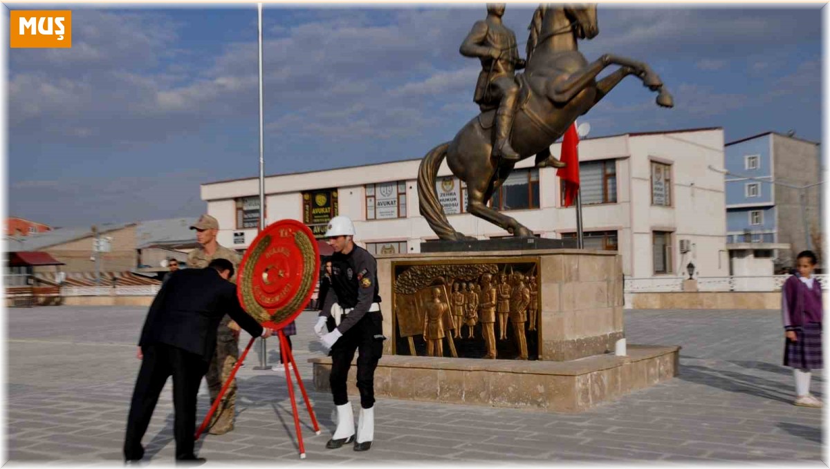 Bulanık'ta 10 Kasım Atatürk'ü anma programı
