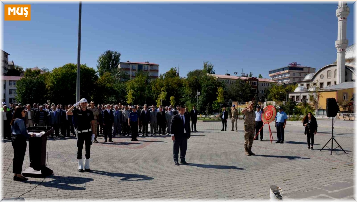 Bulanık'ta 19 Eylül Gaziler Günü Kutlandı