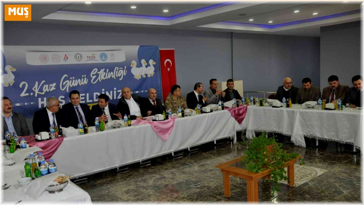 Bulanık'ta "2. Kaz Günü Etkinliği" düzenlendi