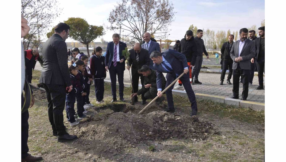 Bulanık'ta 3 bin fidan toprakla buluştu