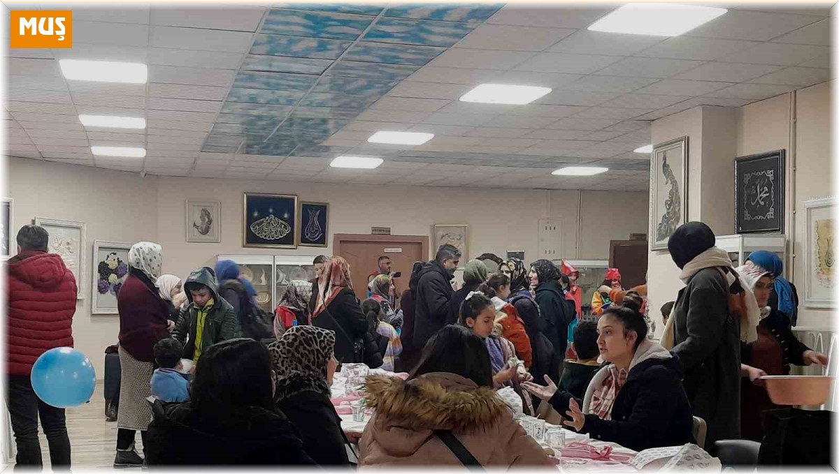 Bulanık'ta depremzede çocuklar için etkinlik düzenlendi