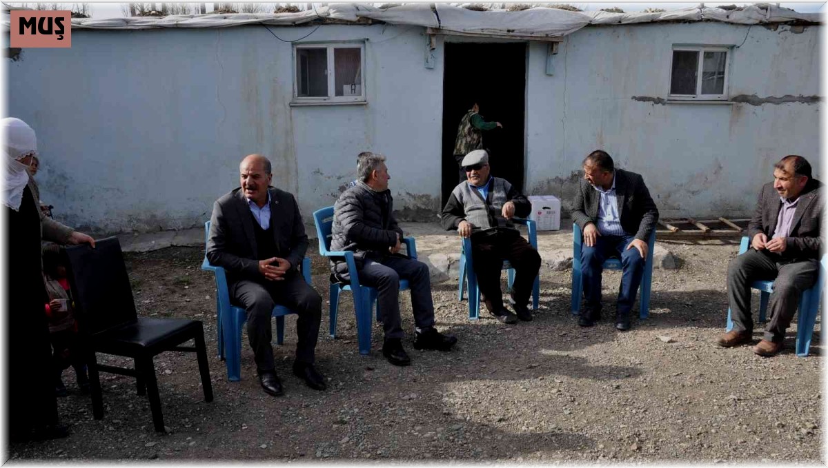 Bulanık'ta ihtiyaç sahibi ailelere destek