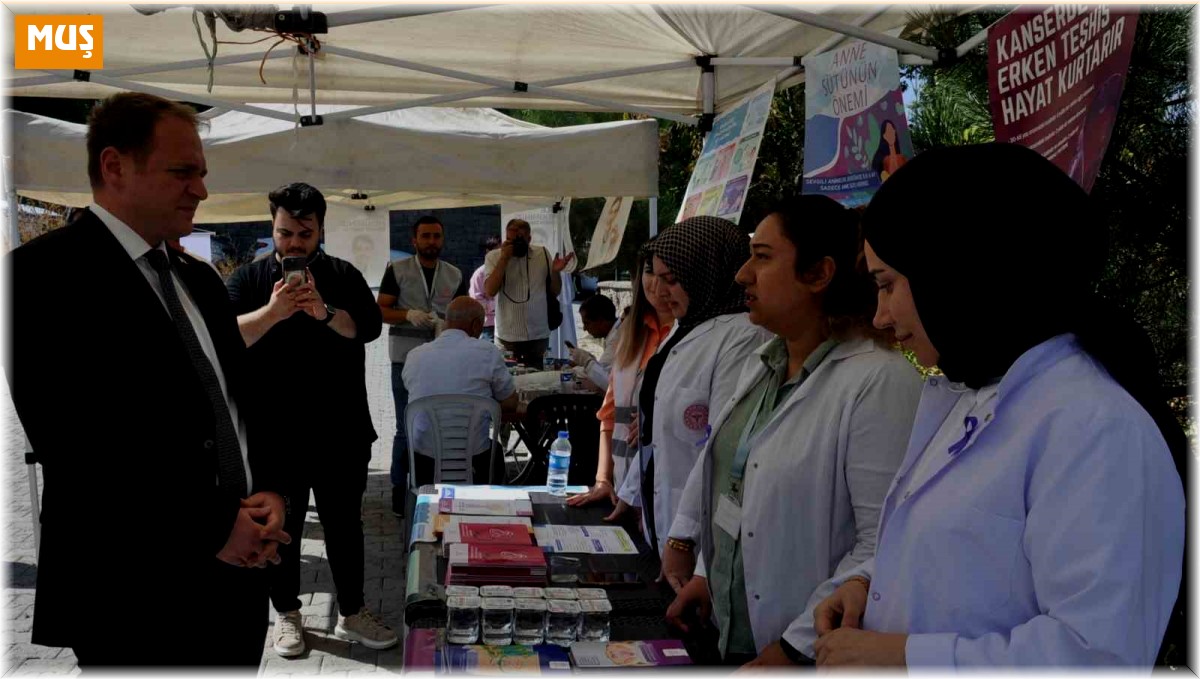 Bulanık'ta vatandaşlar sağlık konusunda bilgilendirildi