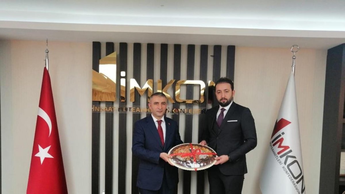 Bülbüloğlu, İnşaat Müteahhitler Konfederasyonu yönetiminde