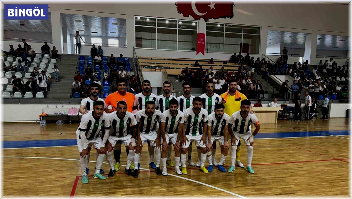 Büyük Bingöl Spor Futsal Takımı'nın hedefi Şampiyonlar Ligi