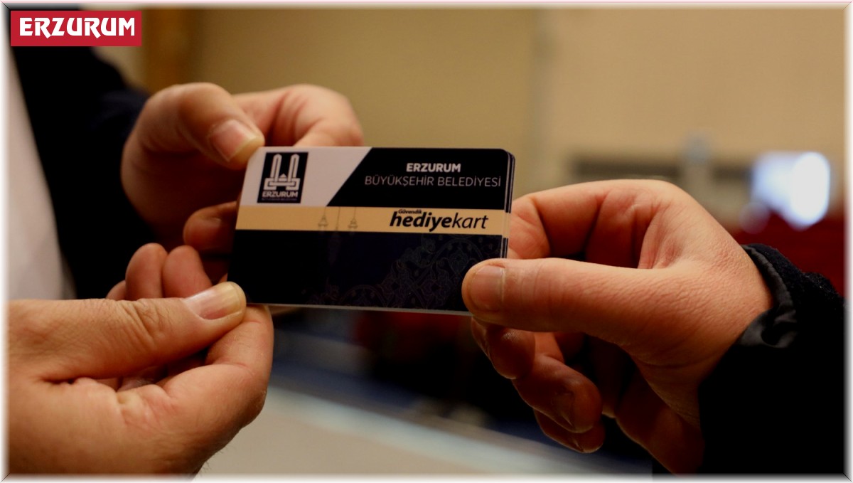 Büyükşehir'den ihtiyaç sahibi 5 bin aileye hediye kartı