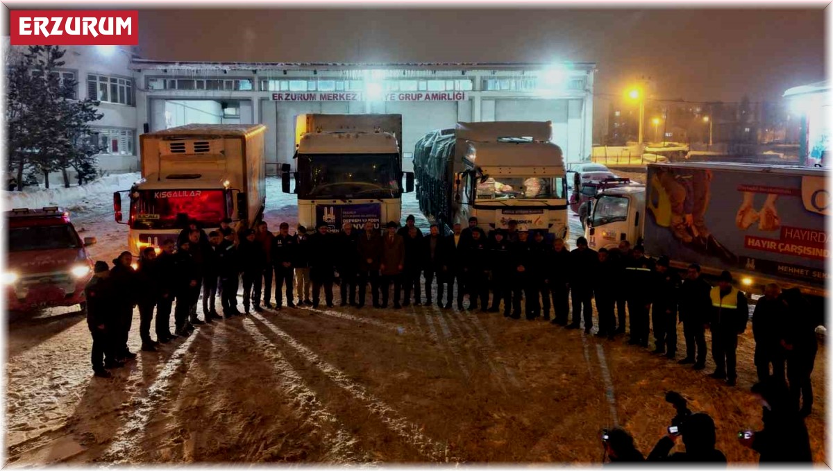 Büyükşehir'in deprem bölgesine yönelik yardımları sürüyor