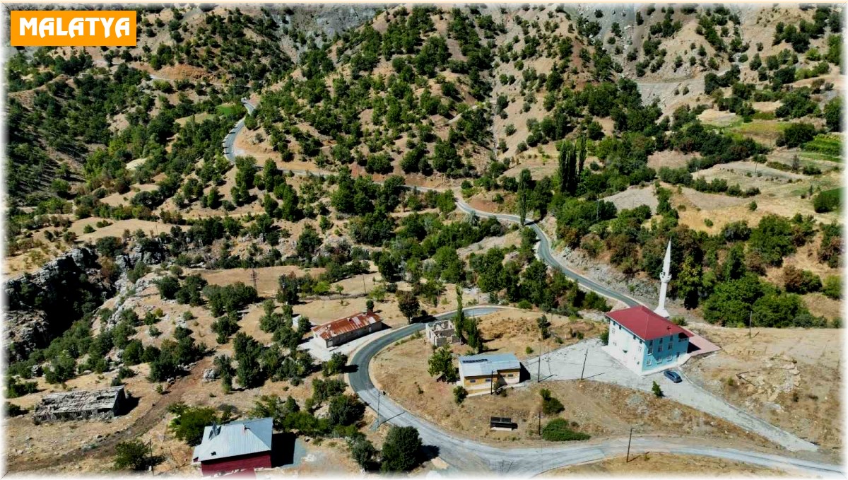 Büyükşehir'in Pütürge'de asfalt çalışmaları sürüyor