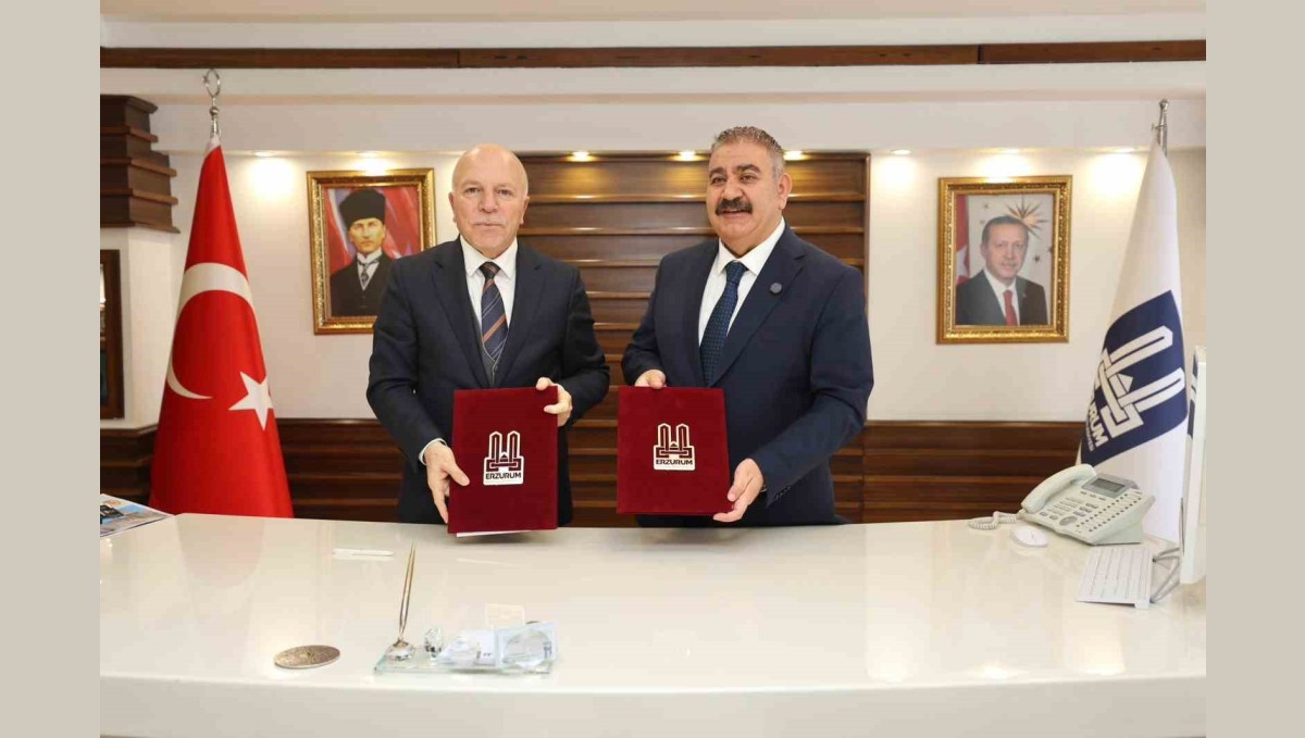 Büyükşehir ve Palandöken arasında iş birliği protokolü