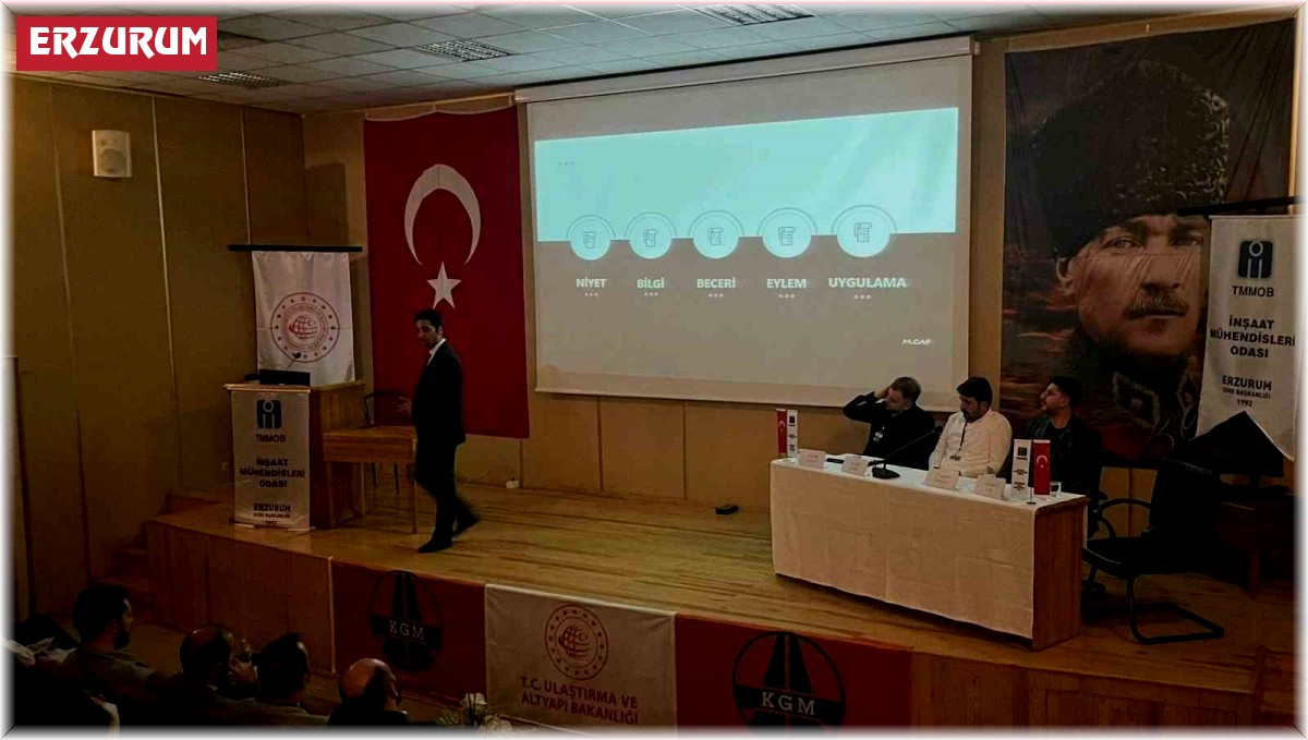 Caf, değerlendirme paneline konuşmacı olarak katıldı.