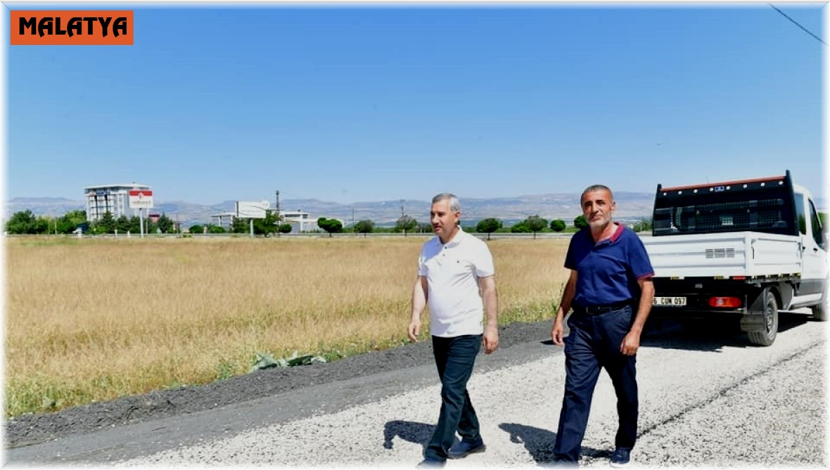 Cafana Mahallesi'nin yollarını güvenli hale getiriliyor